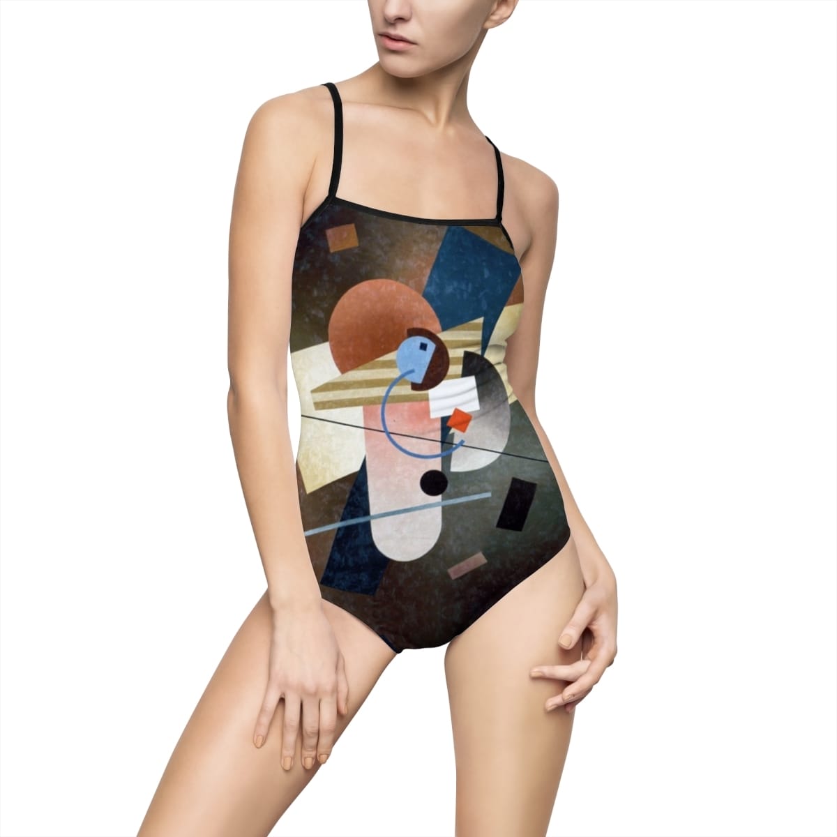 One Piece Art Swimsuit, Artist Paul Kelpe, Artwork 